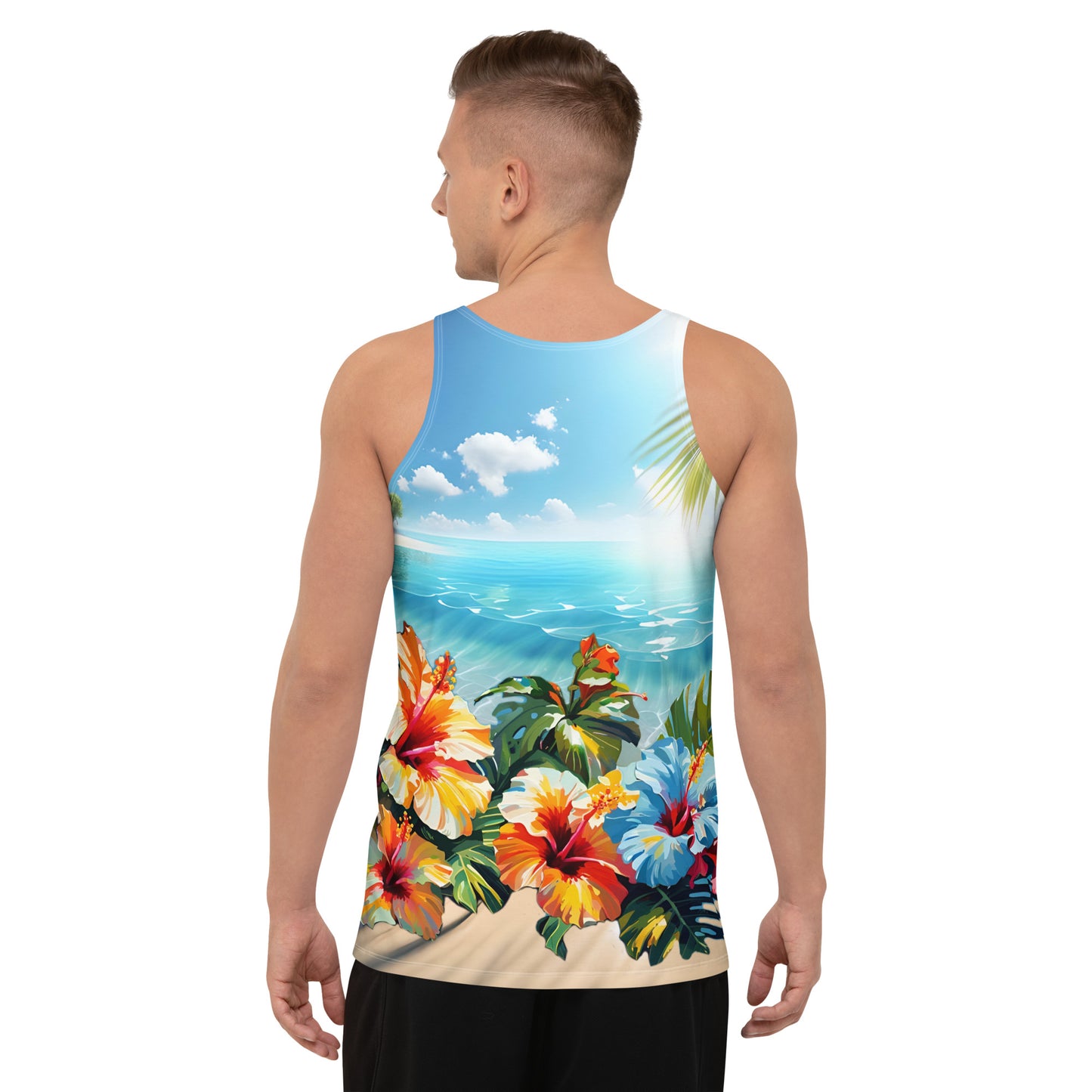 "Hibiscus" Unisex Tank Top