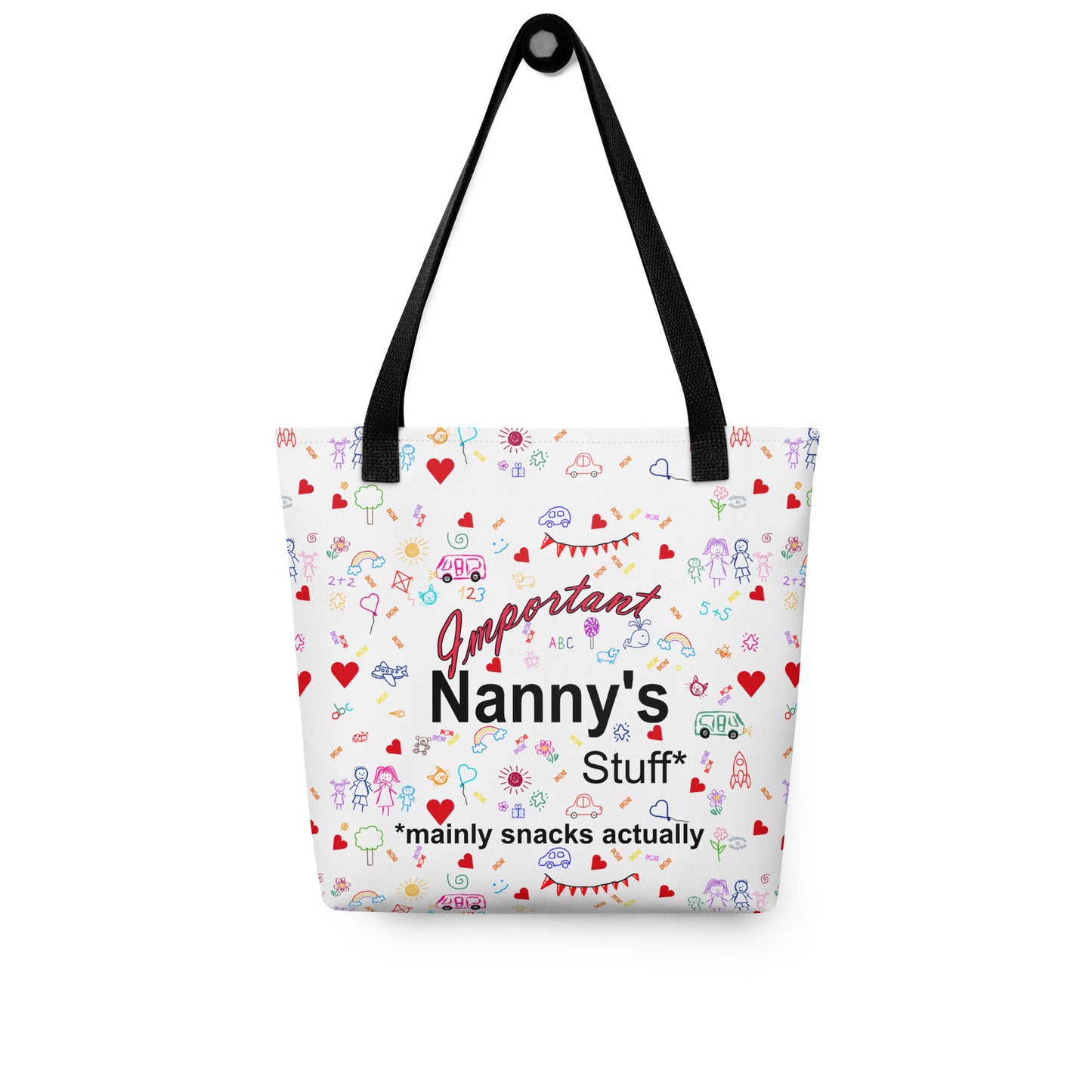 "Nanny's Stuff" Sketch Tote Bag