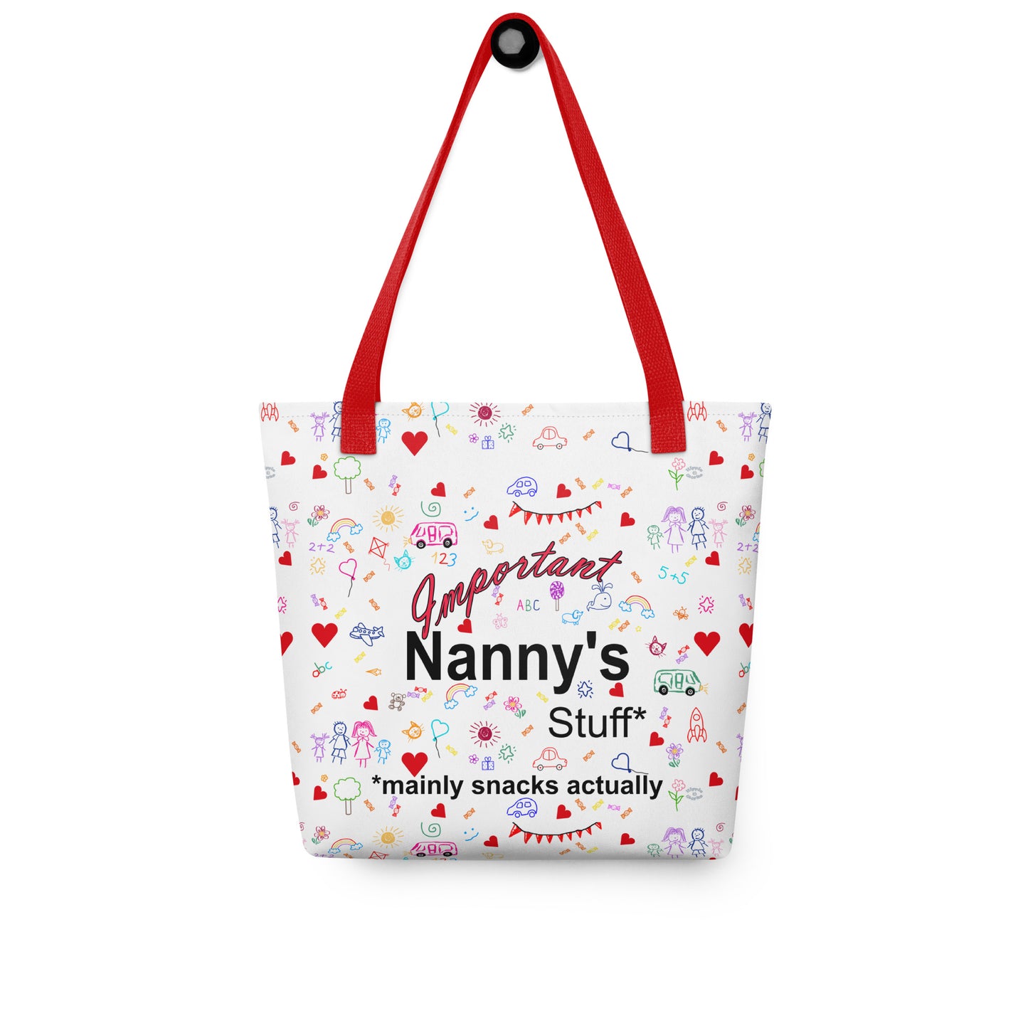 "Nanny's Stuff" Sketch Tote Bag