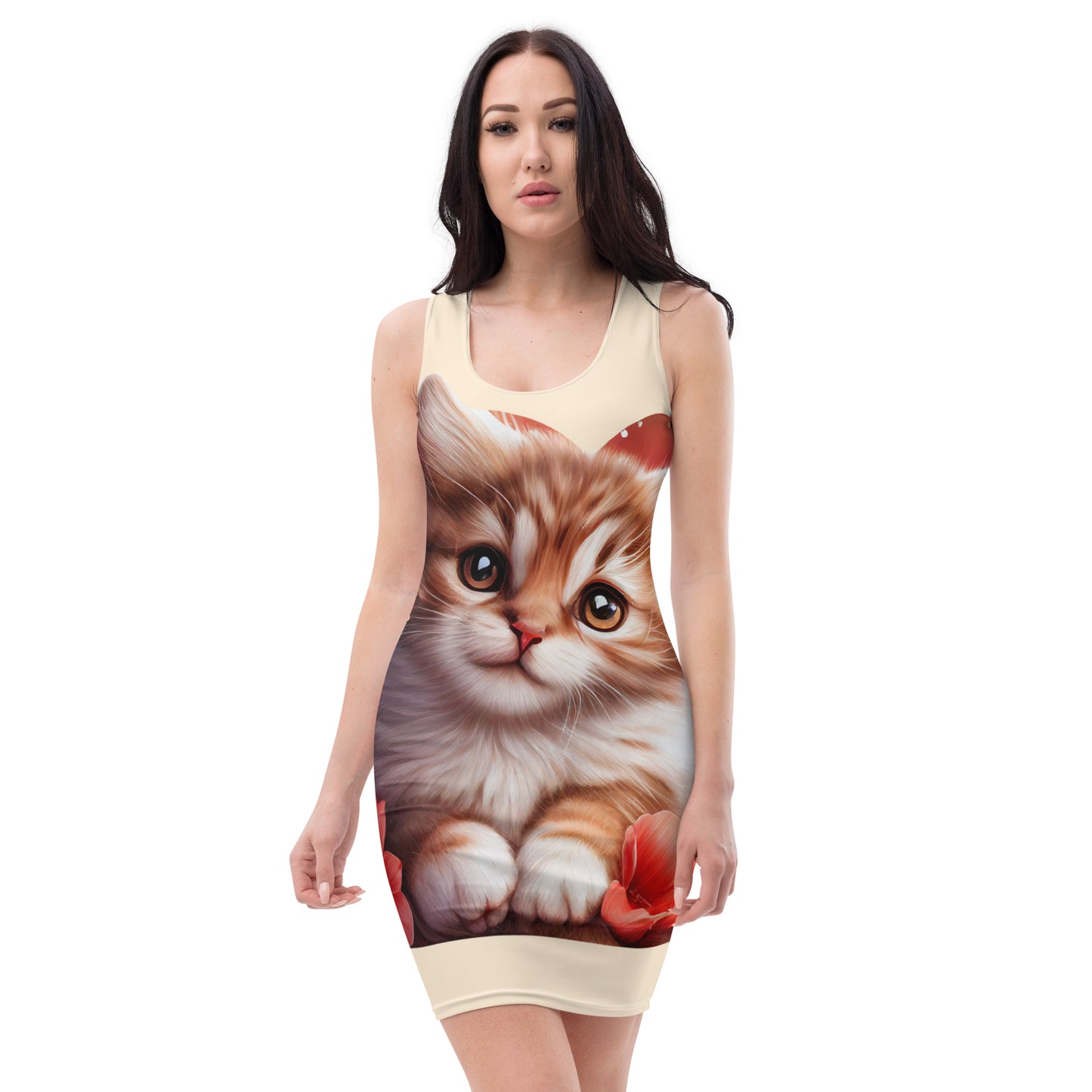 "Kool Cat #11" Sublimation Cut & Sew Dress