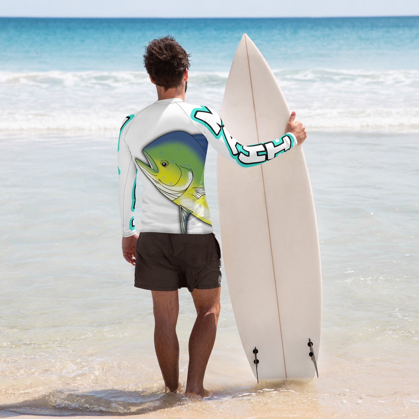 "Mahi Mahi" Men's Rash Guard