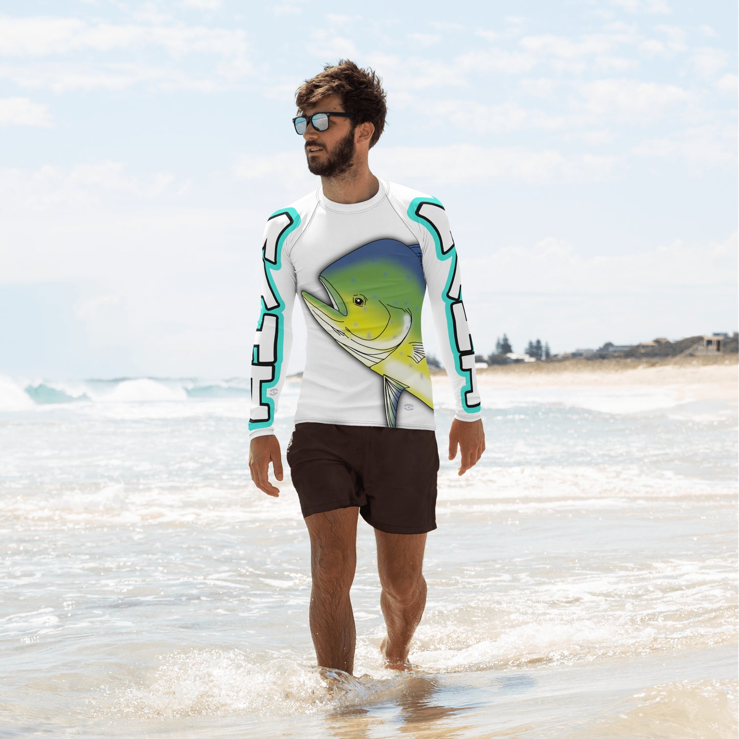 "Mahi Mahi" Men's Rash Guard