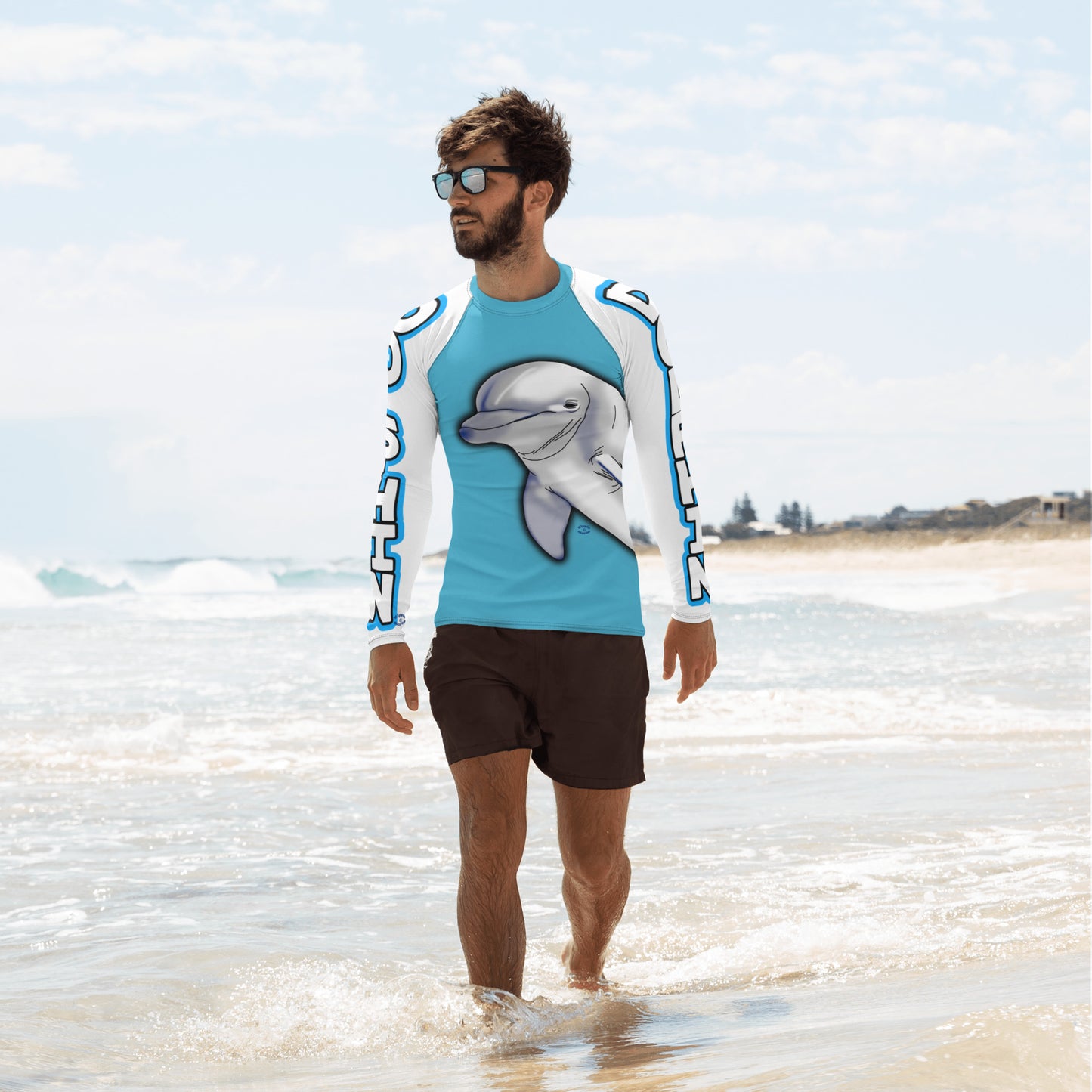 "Dolphin" Men's Rash Guard