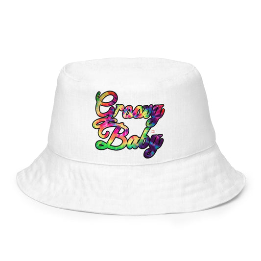 "Groovy Baby" Reversible Bucket Hat