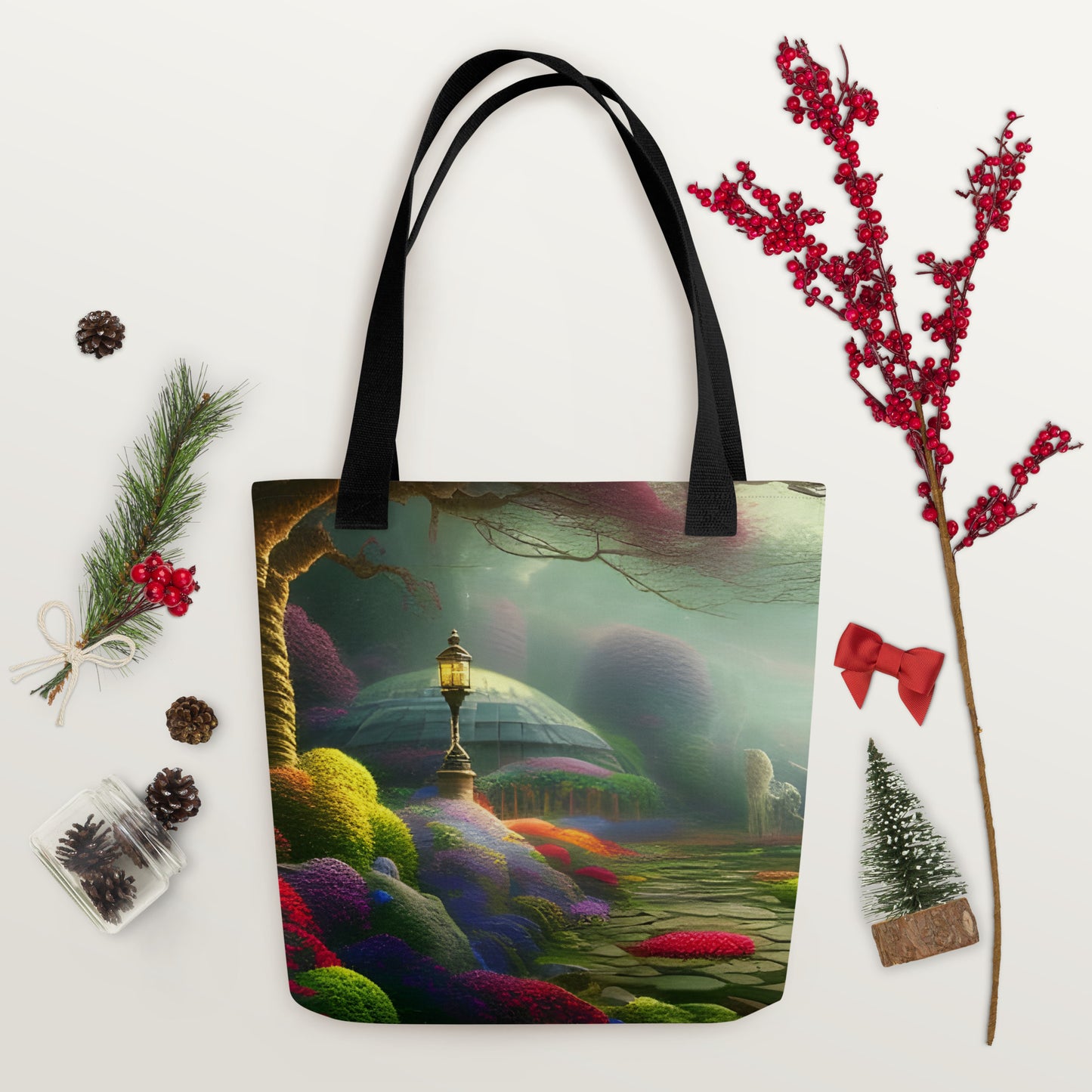 "Fantasy Garden" Tote Bag