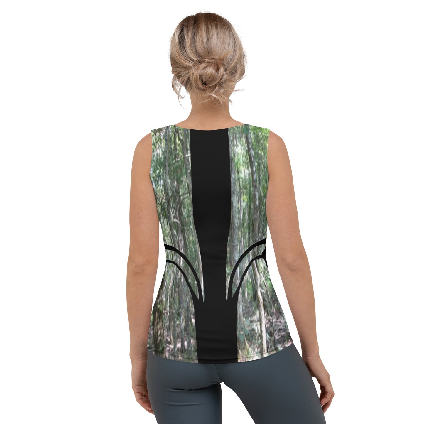 "Forest Canopy" Sublimation Cut & Sew Tank Top