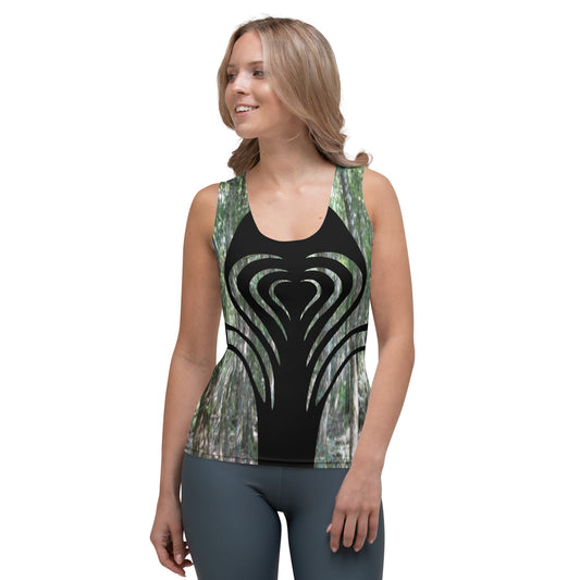 "Forest Canopy" Sublimation Cut & Sew Tank Top