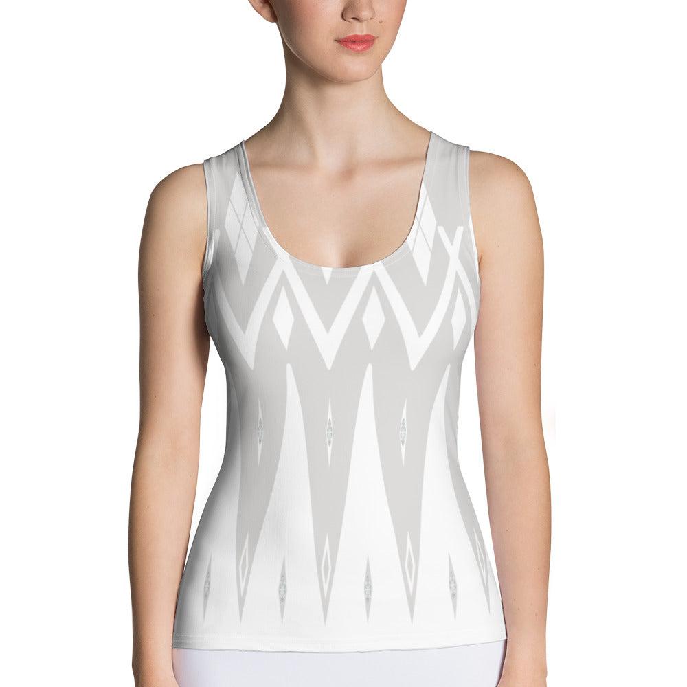 "Diamond" Sublimation Cut & Sew Tank Top