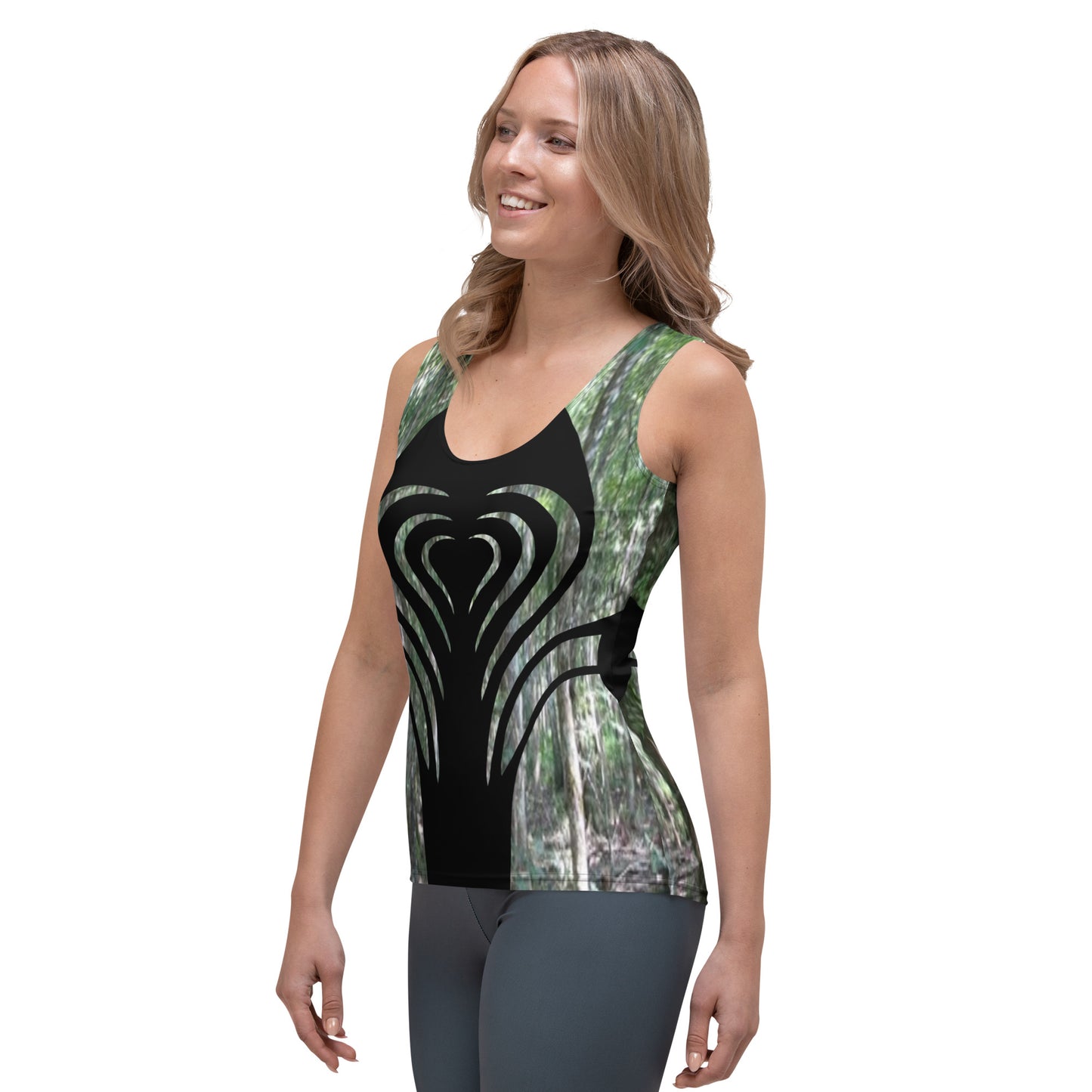 "Forest Canopy" Sublimation Cut & Sew Tank Top