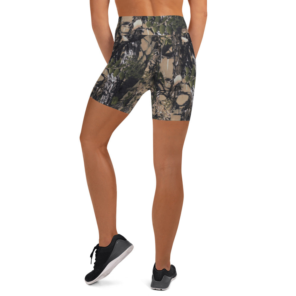"Camouflage" Yoga Shorts