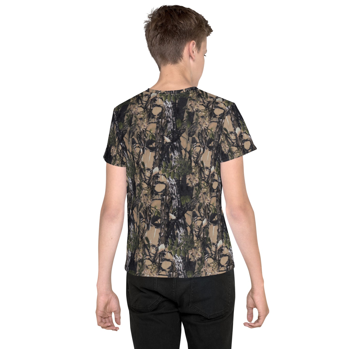 "Camouflage" Youth Crew Neck T-Shirt