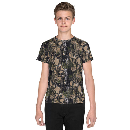 "Camouflage" Youth Crew Neck T-Shirt