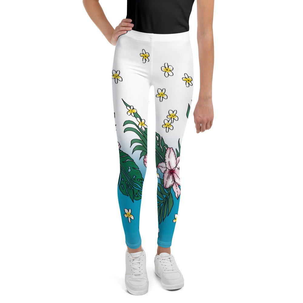 "Tropical Delight" Youth Leggings