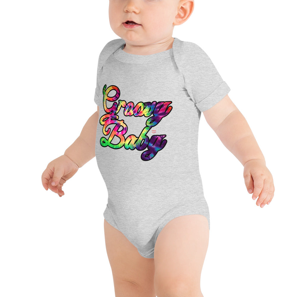 "Groovy Baby" Baby short sleeve one piece