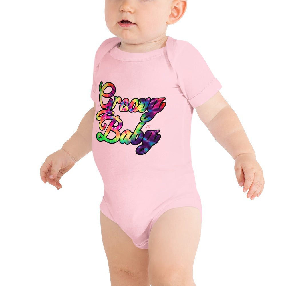 "Groovy Baby" Baby short sleeve one piece