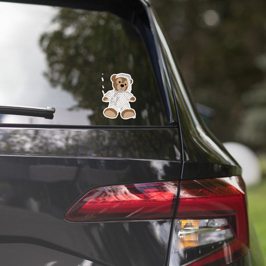 "Teddy Bear" Bubble-Free Stickers