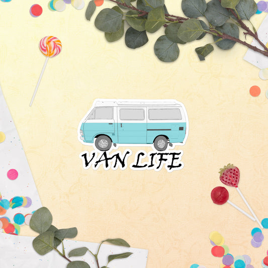 "Van Life" Bubble-Free Stickers