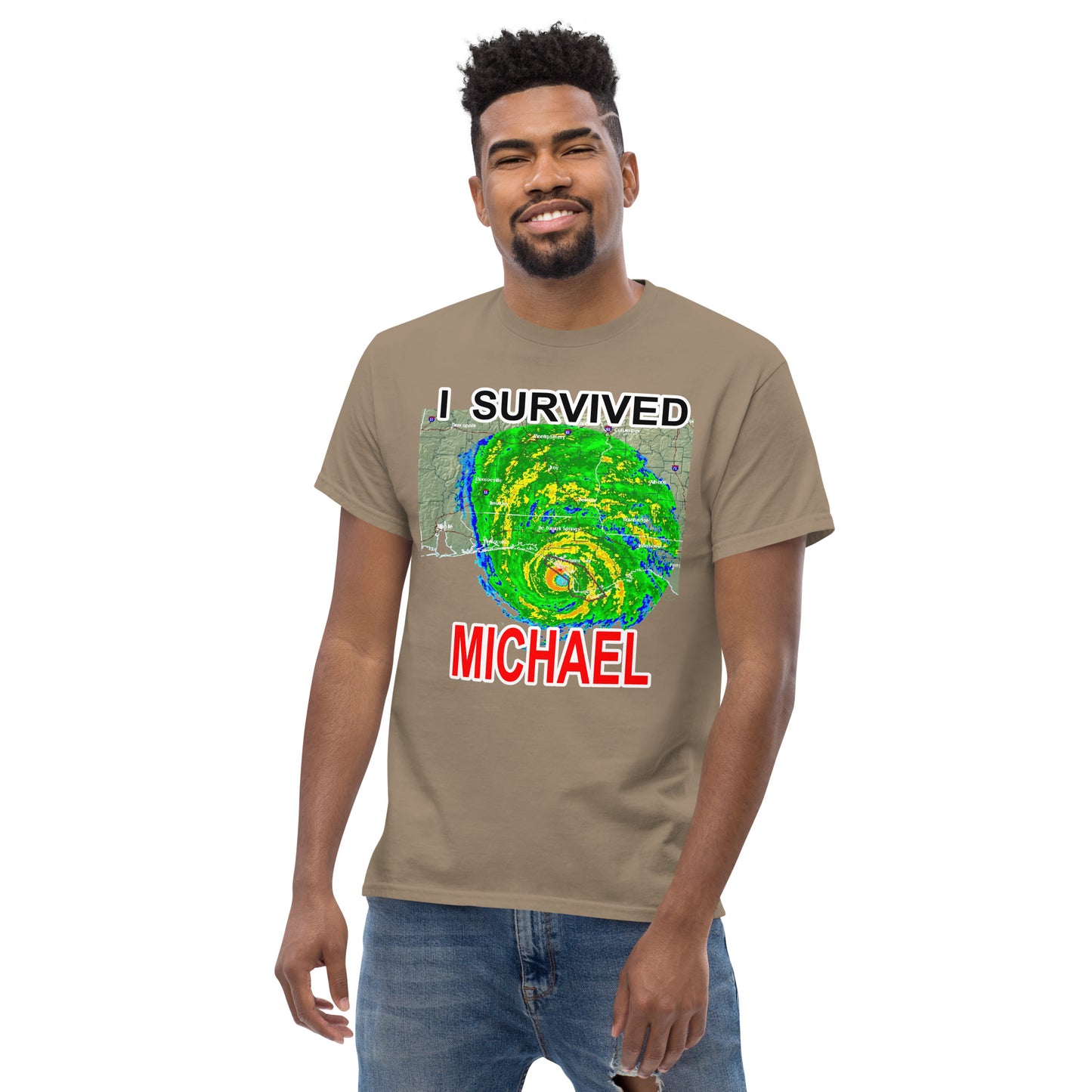 "I Survived Hurricane Michael" Men's Classic Tee