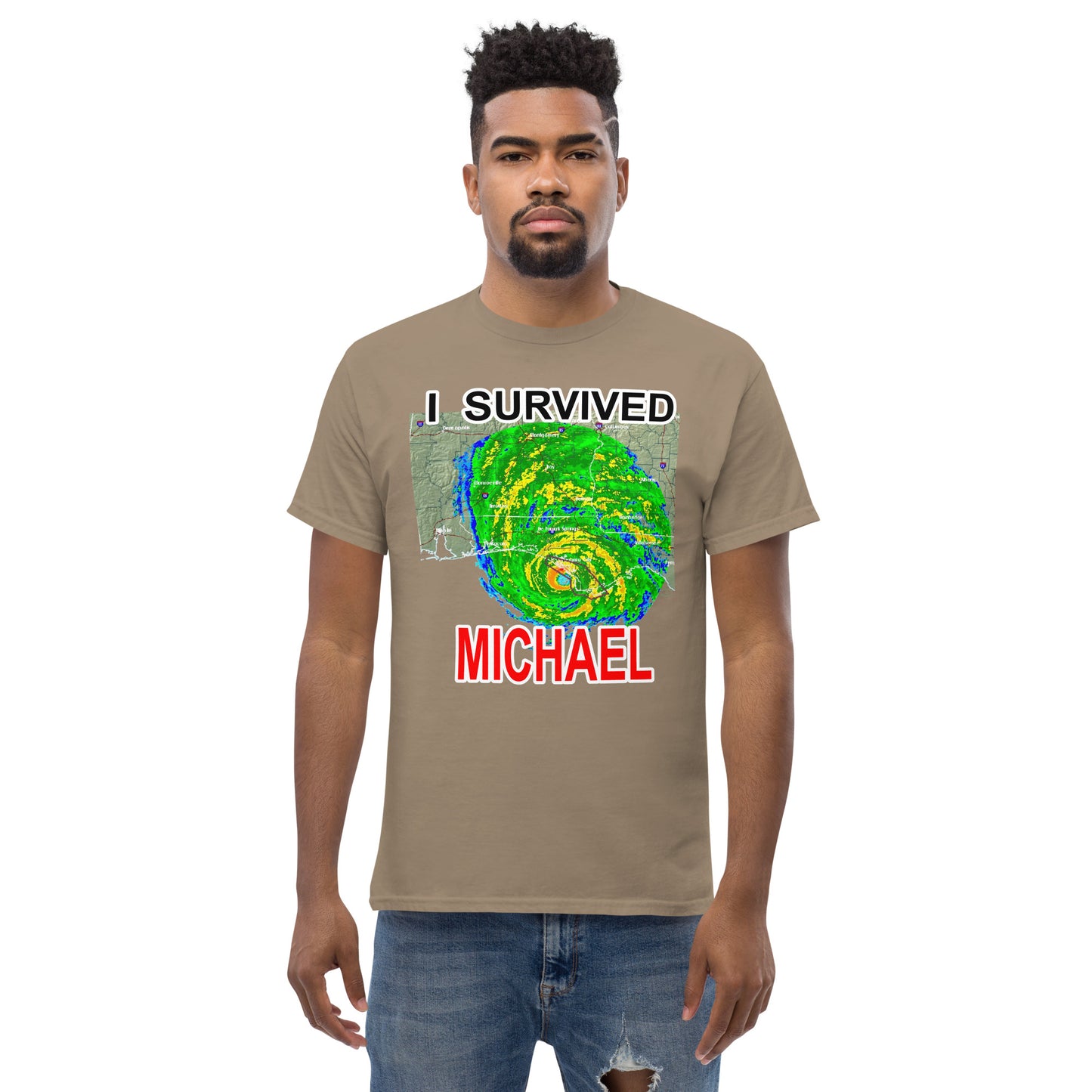 "I Survived Hurricane Michael" Men's Classic Tee