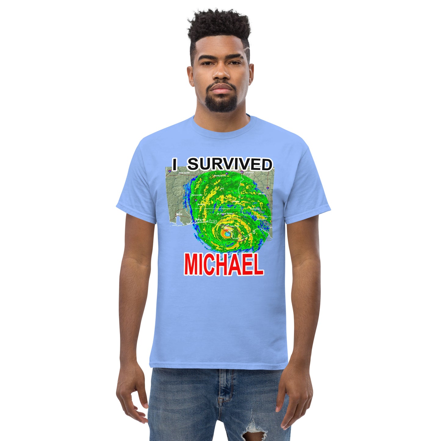 "I Survived Hurricane Michael" Men's Classic Tee