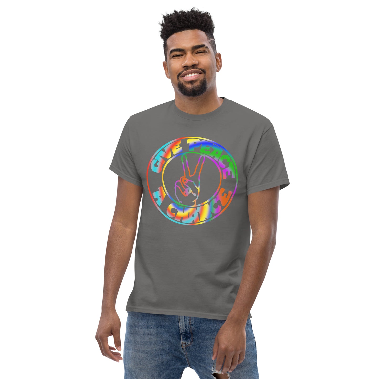 "Give Peace A Chance" Men's Classic Tee