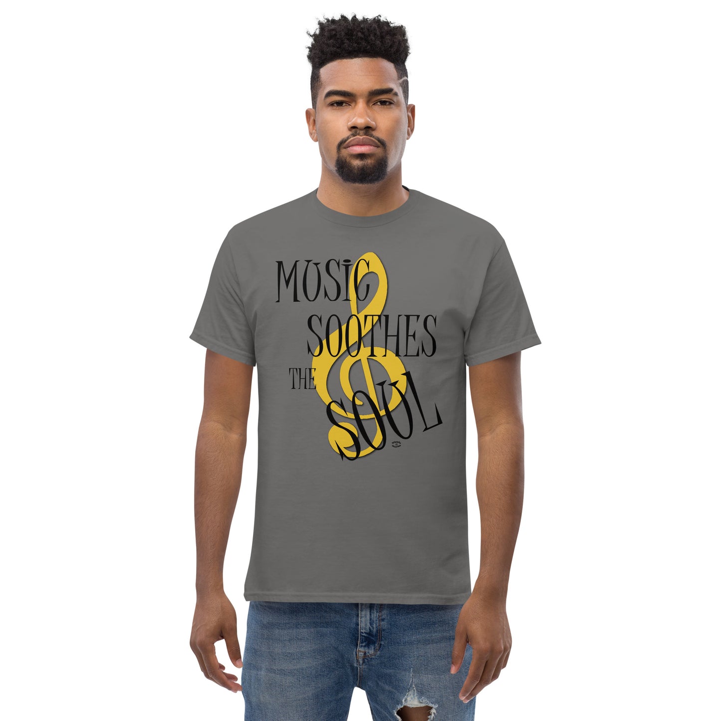 "Music Soothes The Soul" Men's Classic Tee