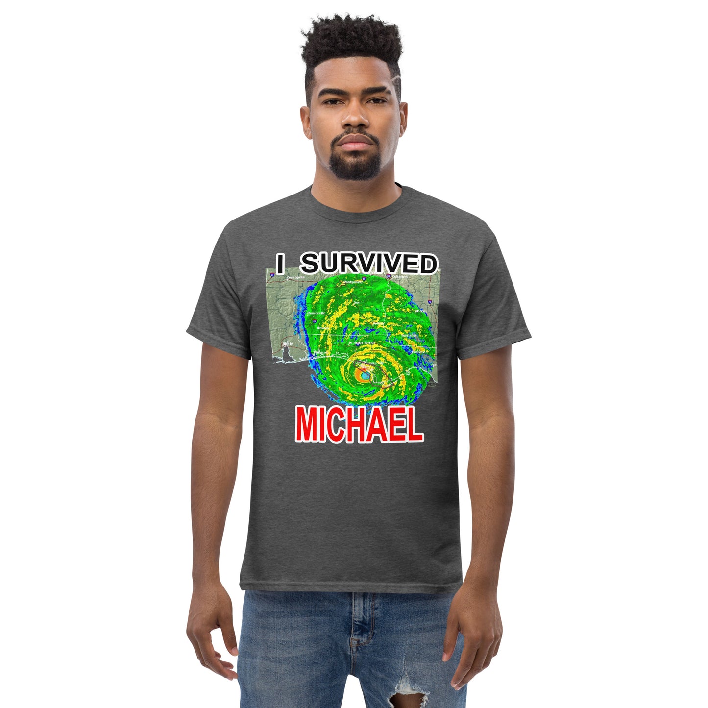 "I Survived Hurricane Michael" Men's Classic Tee