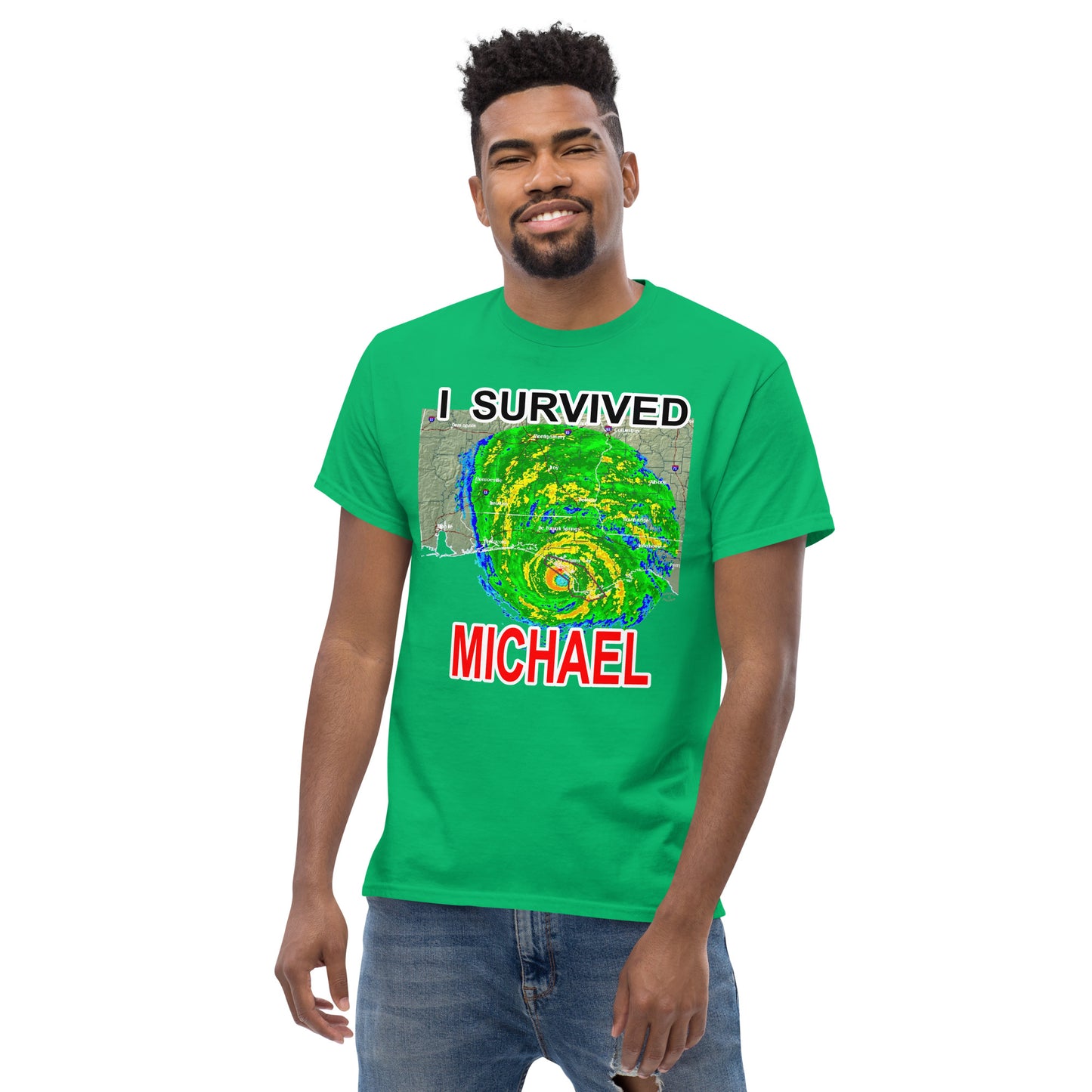 "I Survived Hurricane Michael" Men's Classic Tee