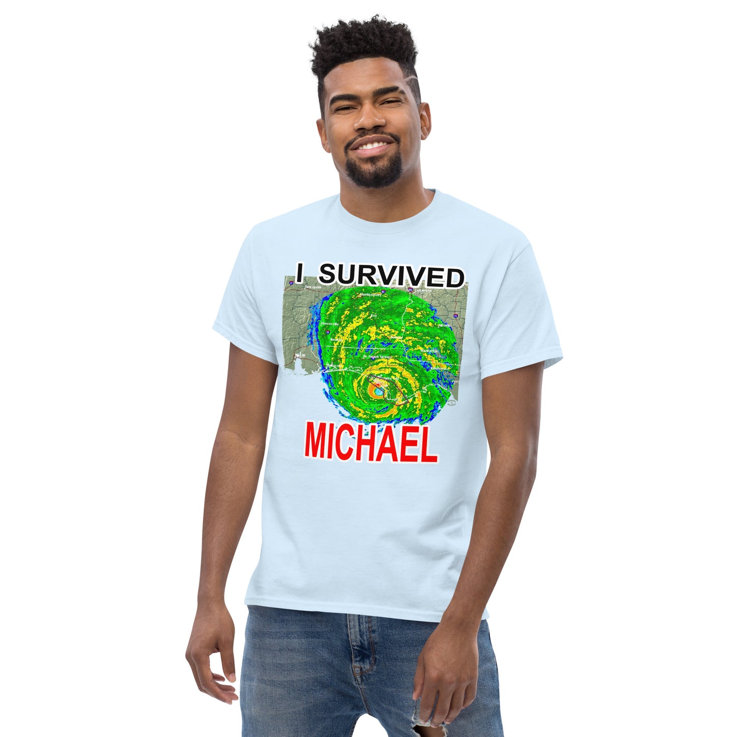 "I Survived Hurricane Michael" Men's Classic Tee