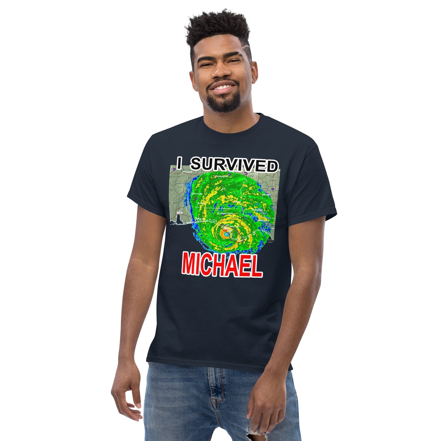 "I Survived Hurricane Michael" Men's Classic Tee