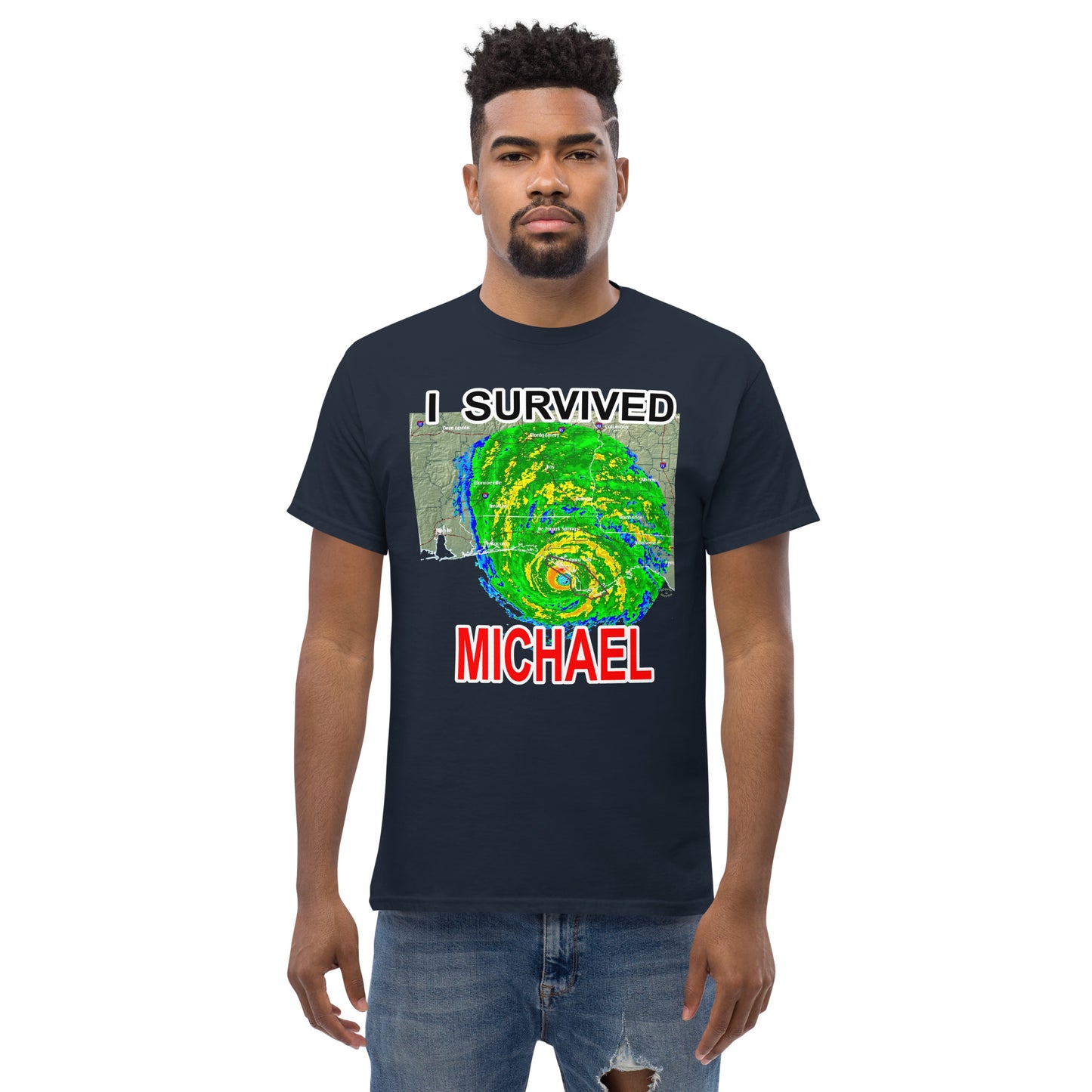 "I Survived Hurricane Michael" Men's Classic Tee