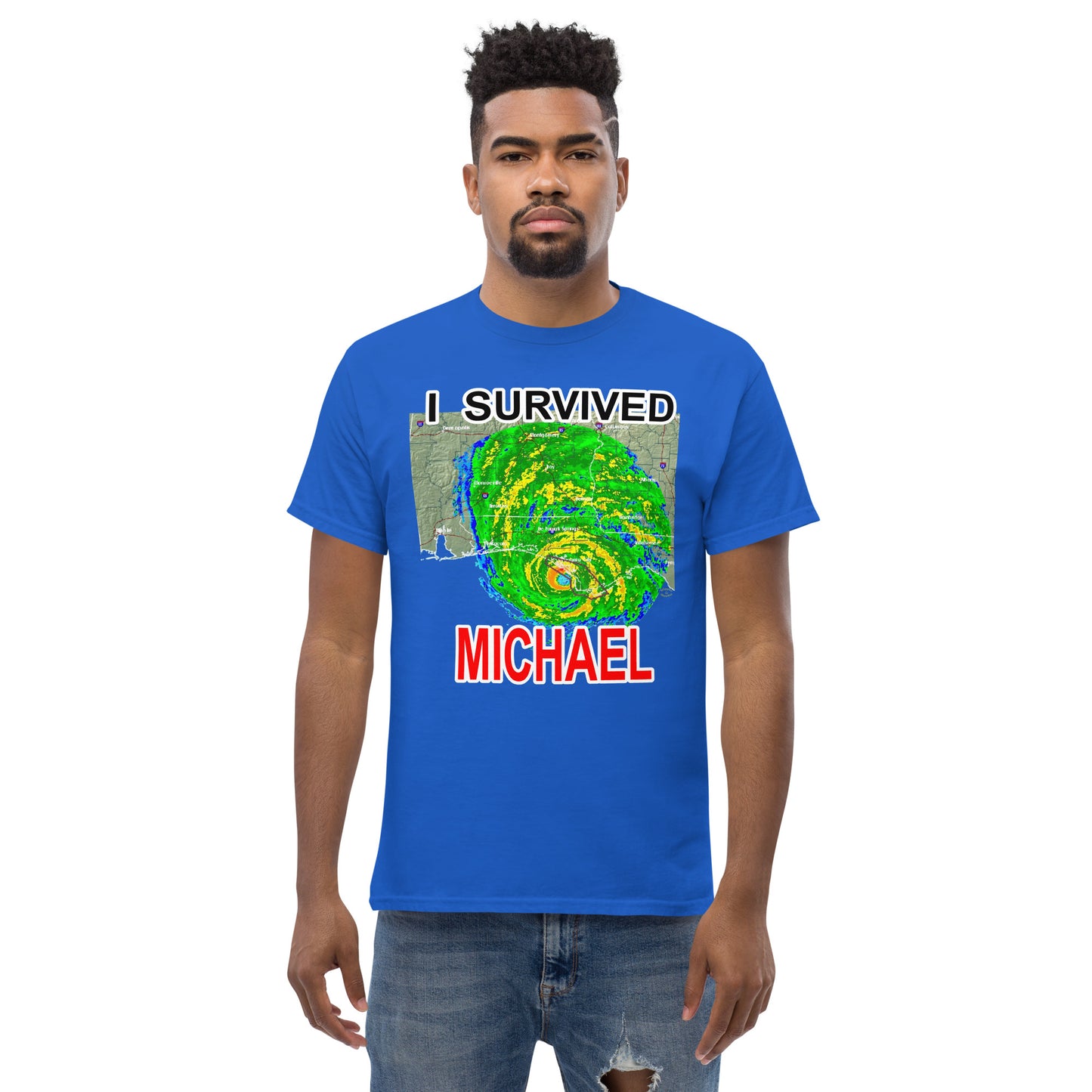 "I Survived Hurricane Michael" Men's Classic Tee