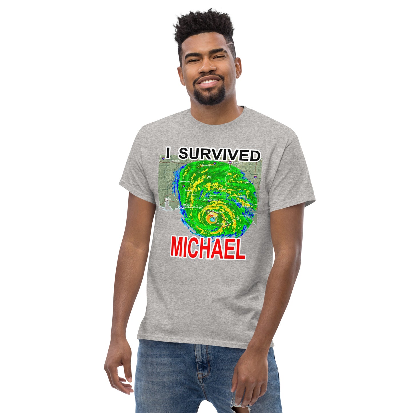 "I Survived Hurricane Michael" Men's Classic Tee