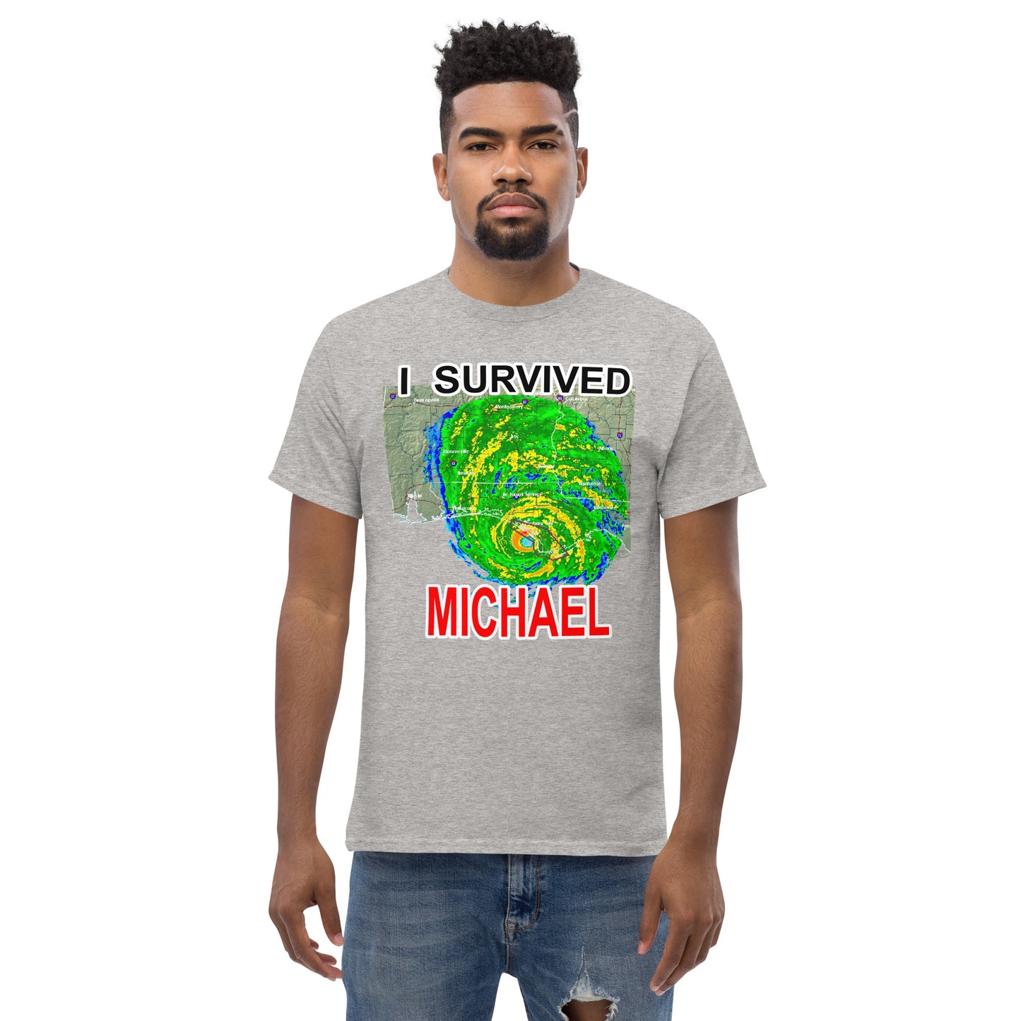 "I Survived Hurricane Michael" Men's Classic Tee