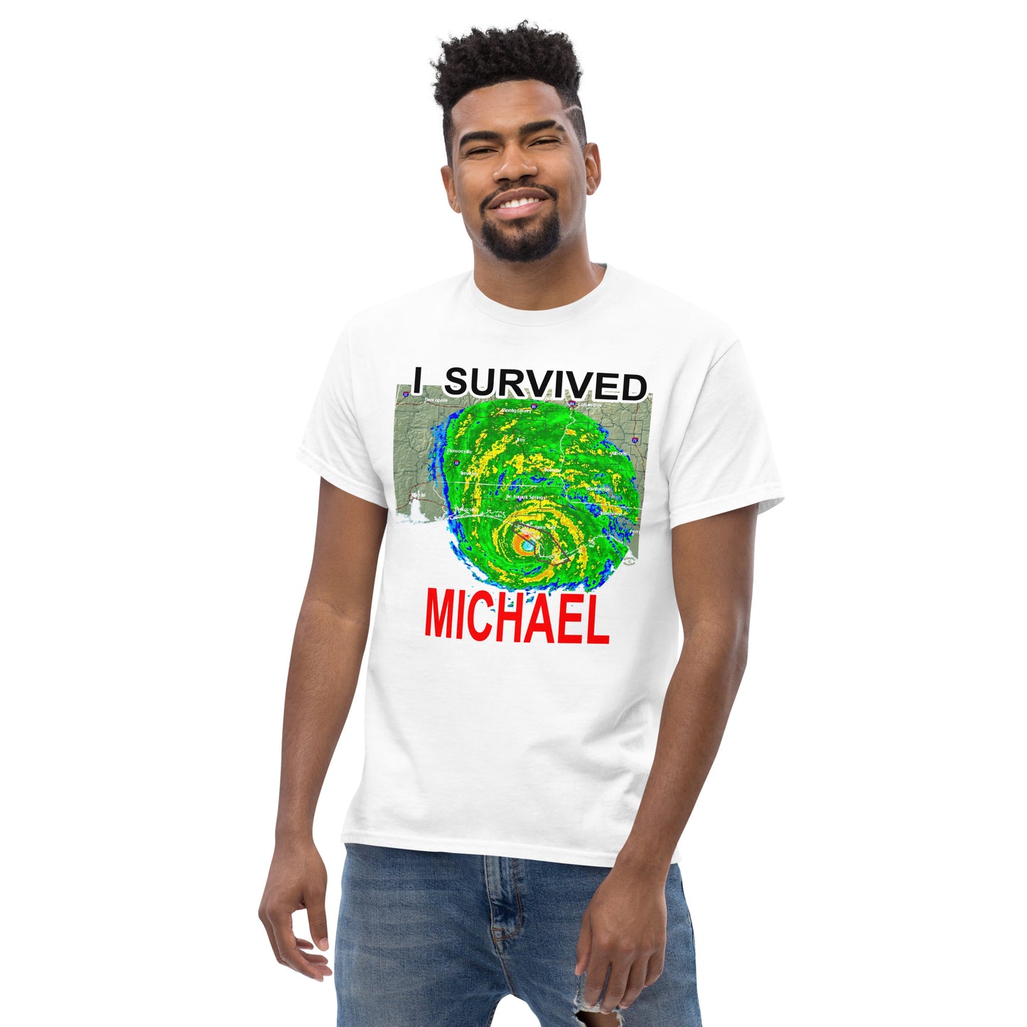 "I Survived Hurricane Michael" Men's Classic Tee