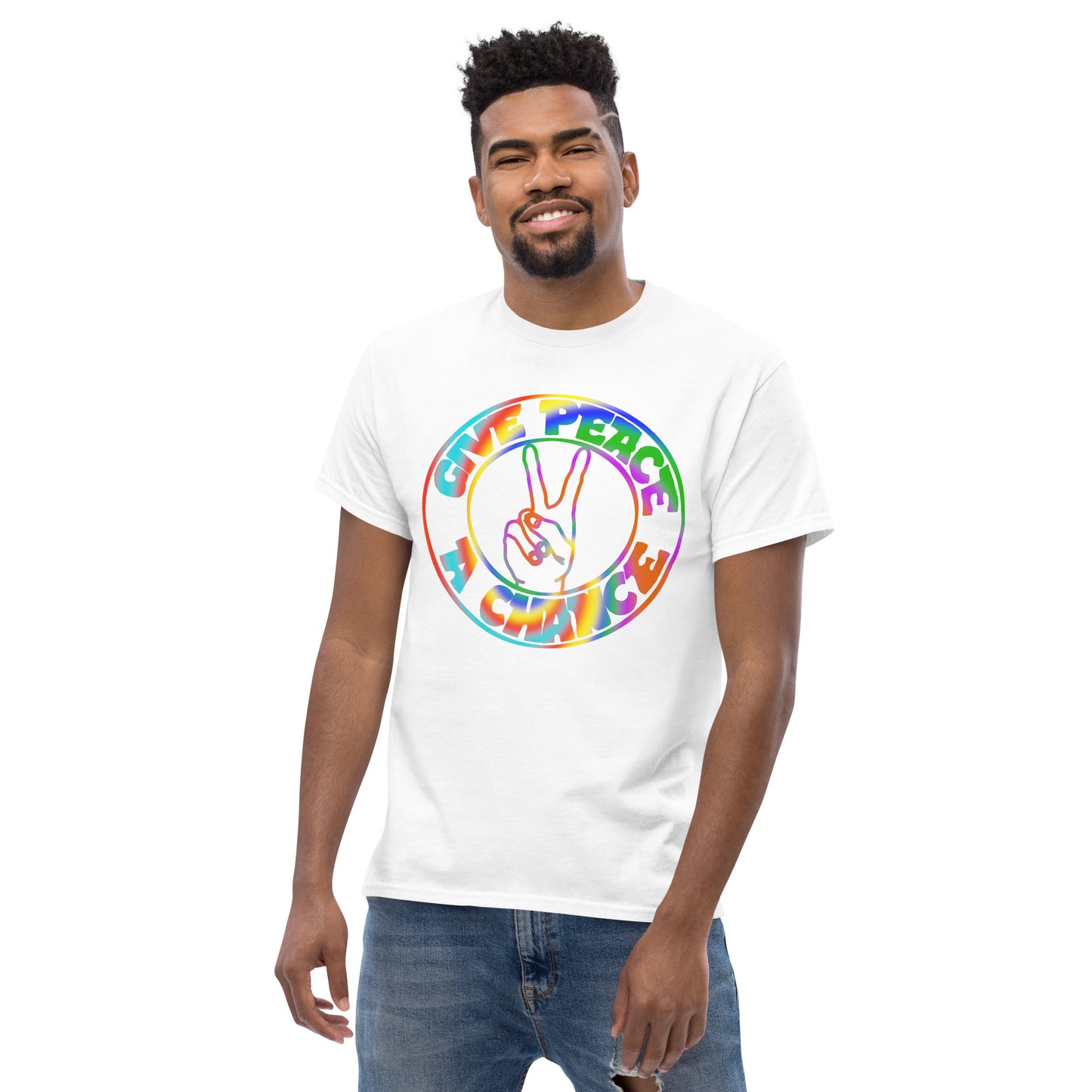 "Give Peace A Chance" Men's Classic Tee