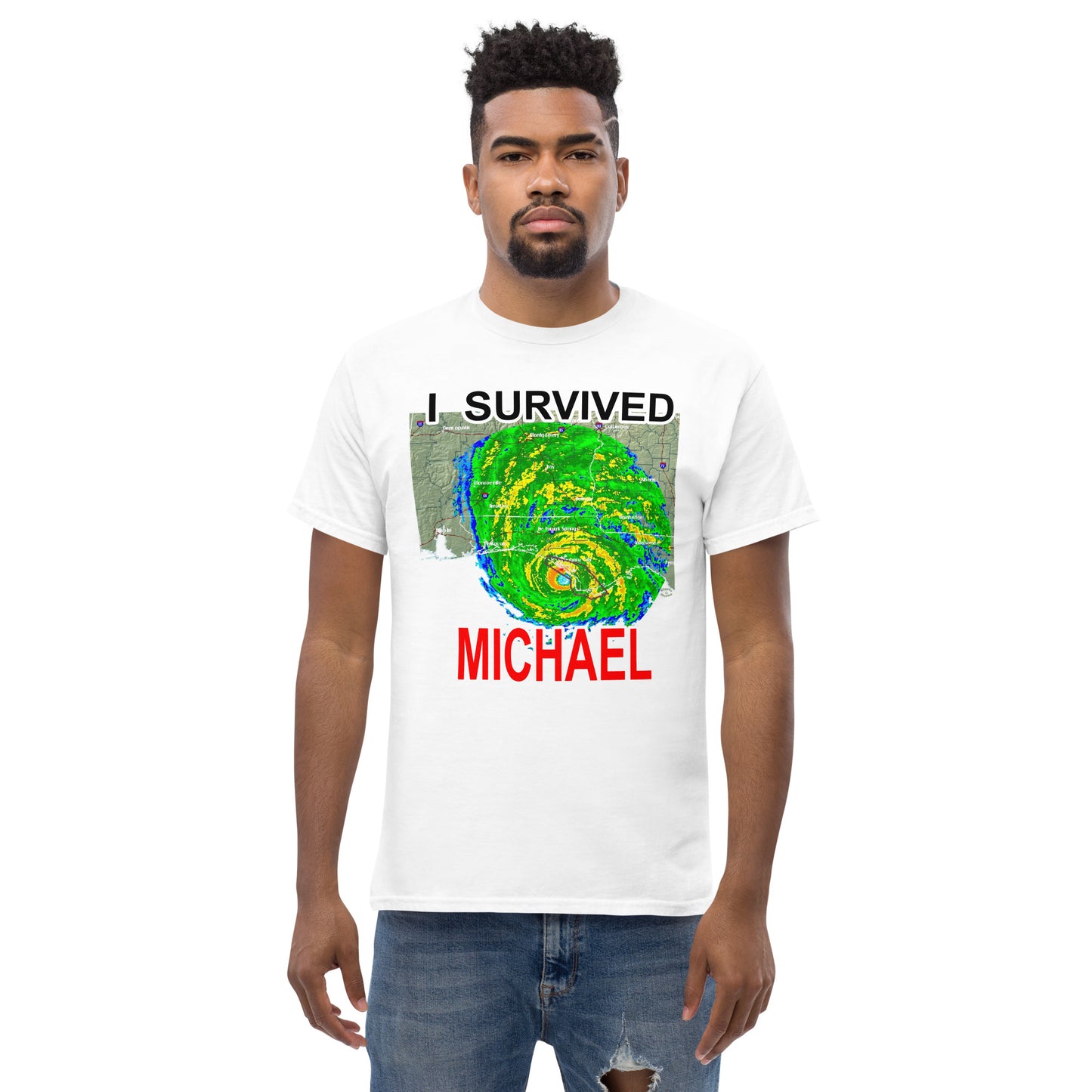 "I Survived Hurricane Michael" Men's Classic Tee