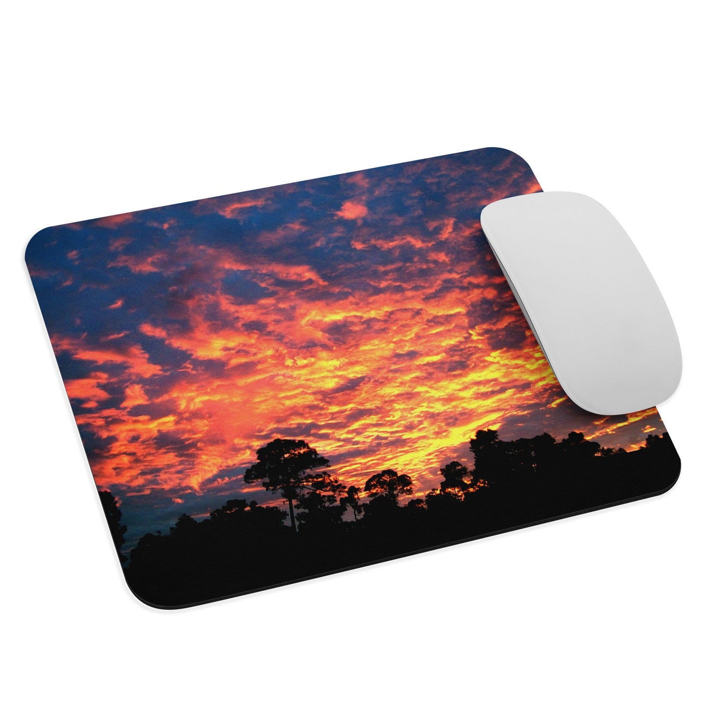 "Flaming Sunrise/Sunset" Mouse Pad