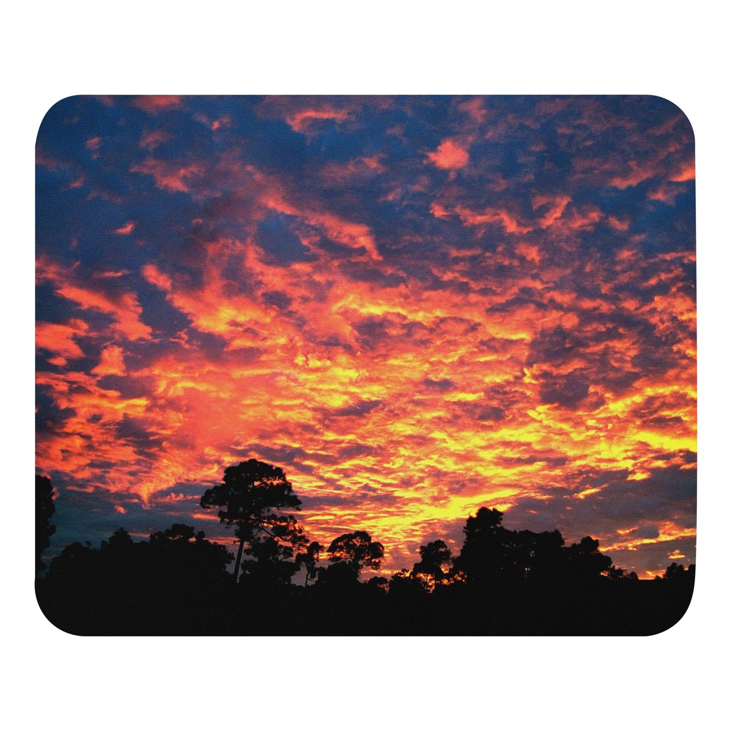 "Flaming Sunrise/Sunset" Mouse Pad