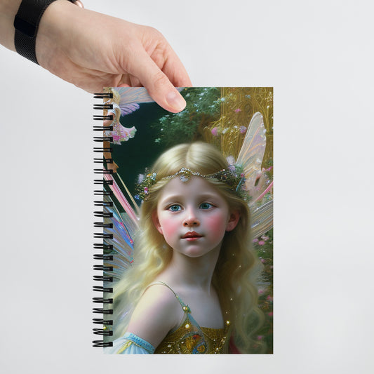 "Fairy Princess 1" Spiral Notebook