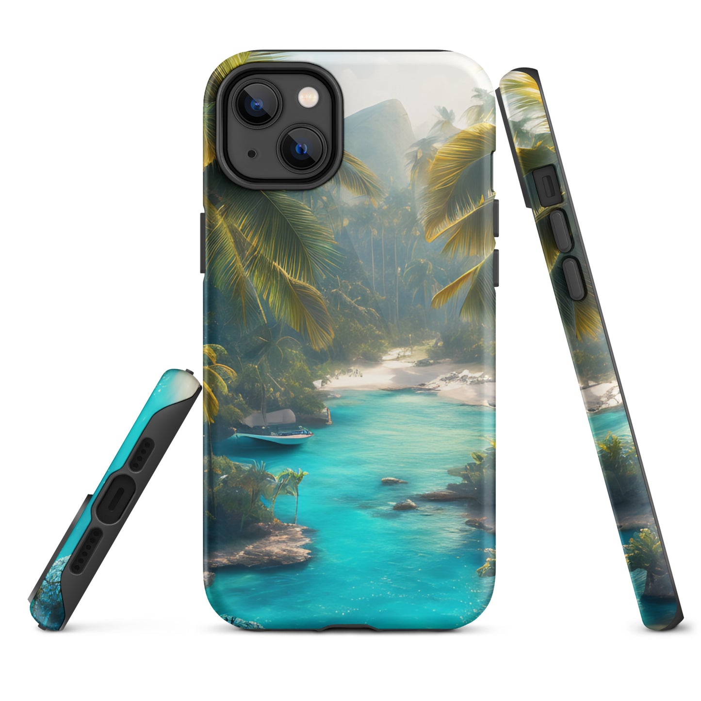 "Tropical Beach #3" Tough Case for iPhone®