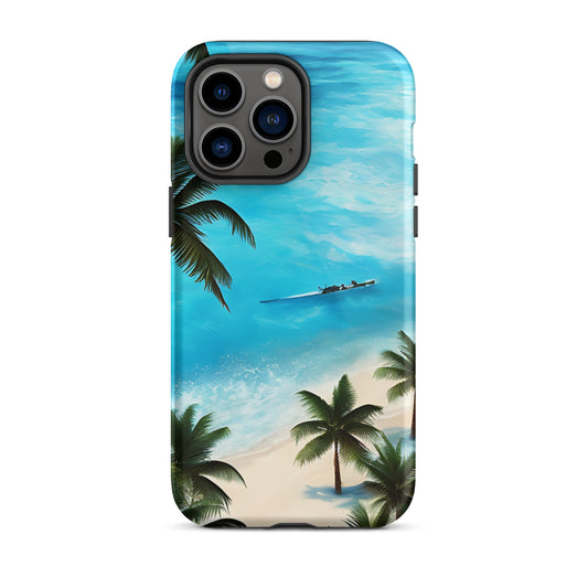 "Tropical Beach #4" Tough Case for iPhone®