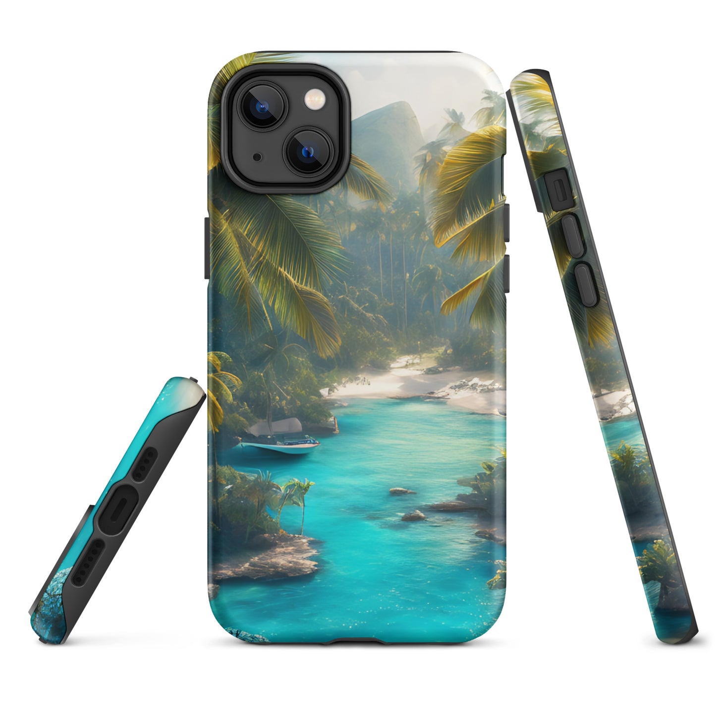 "Tropical Beach #3" Tough Case for iPhone®