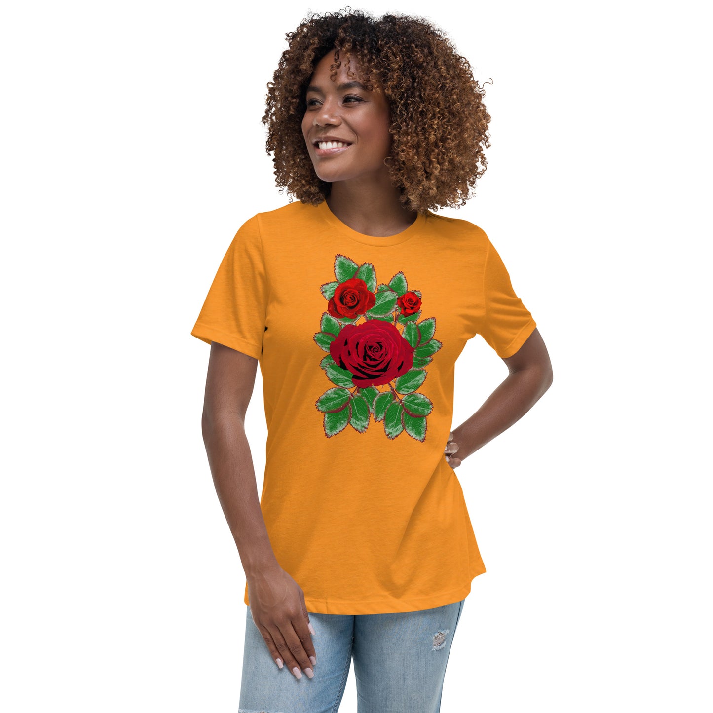 "Roses" Women's Relaxed T-Shirt