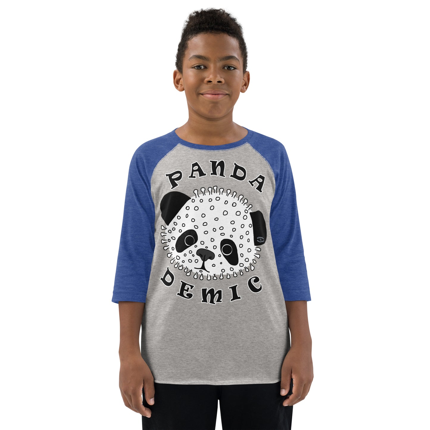 "Panda-Demic" Youth Baseball Shirt