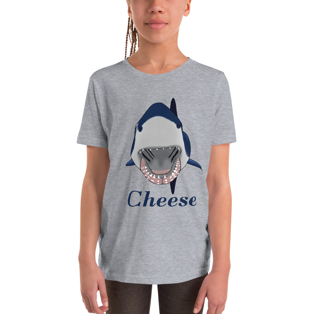 "Shark Selfie" Youth Short Sleeve T-Shirt