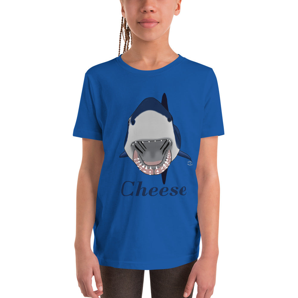 "Shark Selfie" Youth Short Sleeve T-Shirt