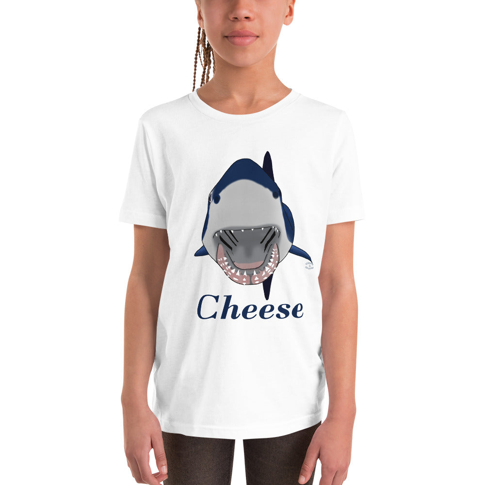 "Shark Selfie" Youth Short Sleeve T-Shirt